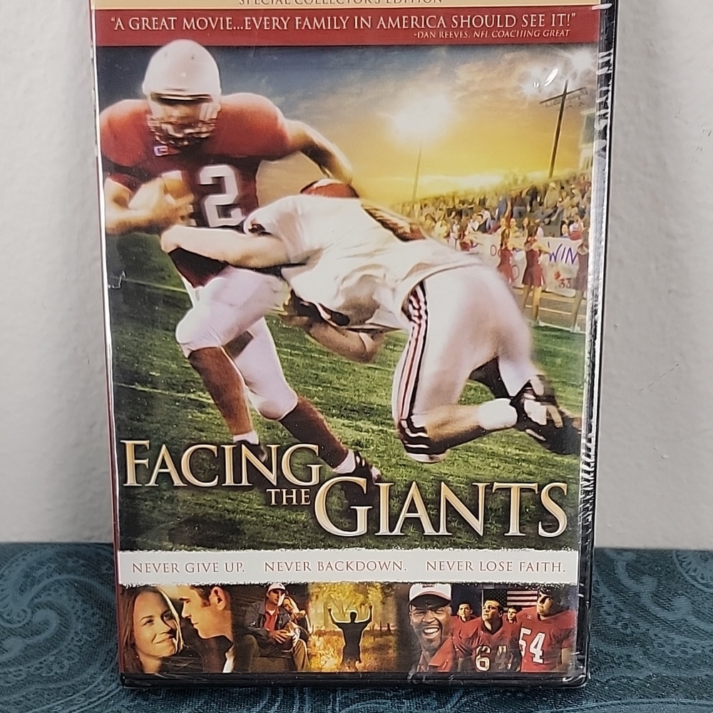 Facing the Giants DVD - Inspirational Sports Drama